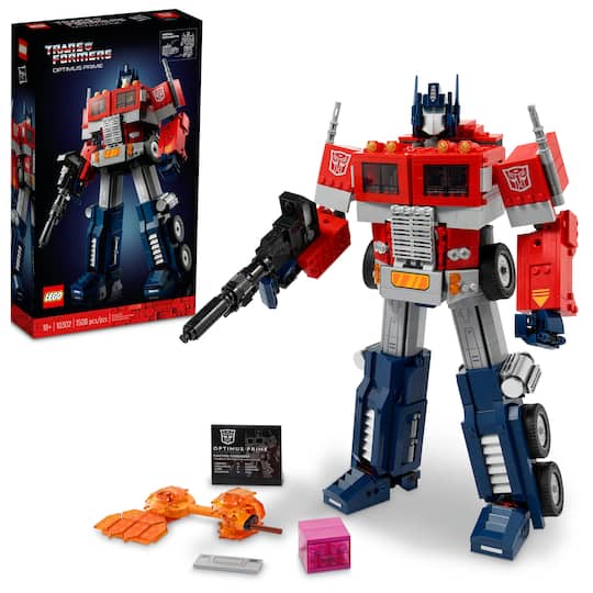 LEGO® Optimus Prime 10302 Building Kit (1,508 Pieces)